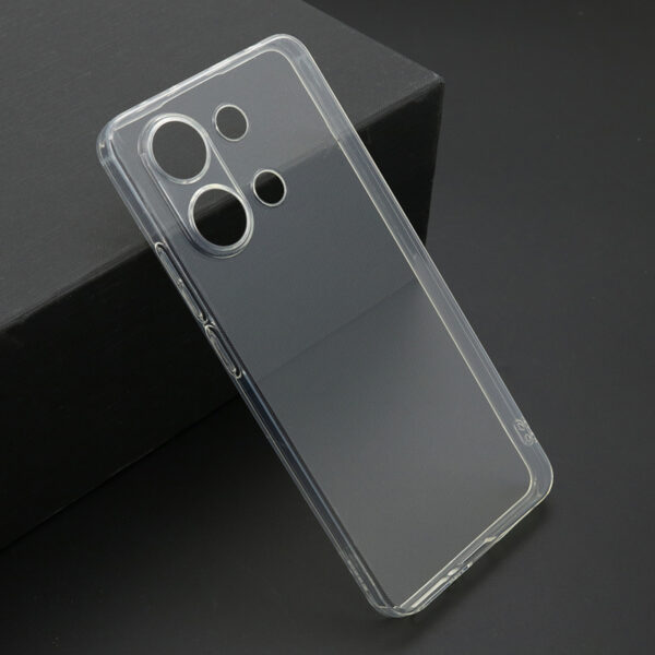 Futrola ULTRA TANKI PROTECT silikon za Xiaomi Redmi Note 13 4G providna (bela)