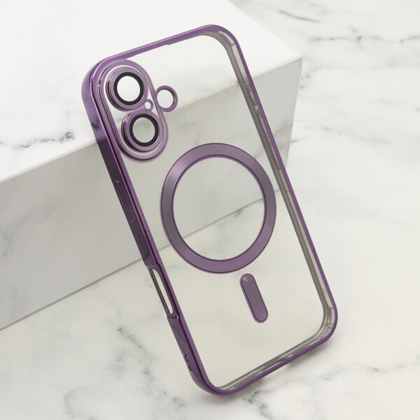 Futrola CAMERA PROTECT MagSafe za iPhone 16 (6.1) ljubicasta