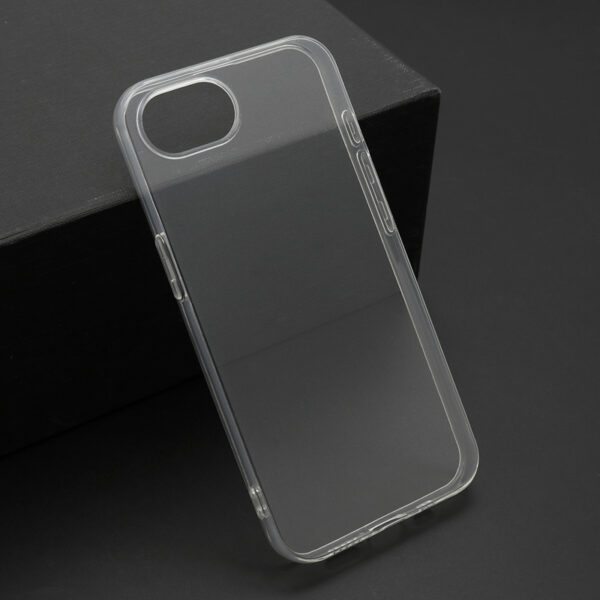 Futrola ULTRA TANKI PROTECT silikon za iPhone 16E (6.1) providna (bela)