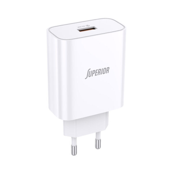 Kuciste punjaca Superior CO-DC27 Fast QC3.0 22.5W 5A belo